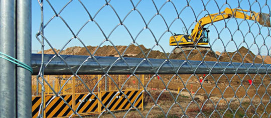 Barrières de sécurité chantier